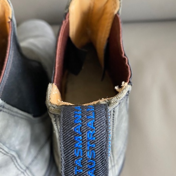 Blundstone AU 6.5 Winter Thermal Dress Chelsea boots rustic black sheep insoles - Picture 9 of 16